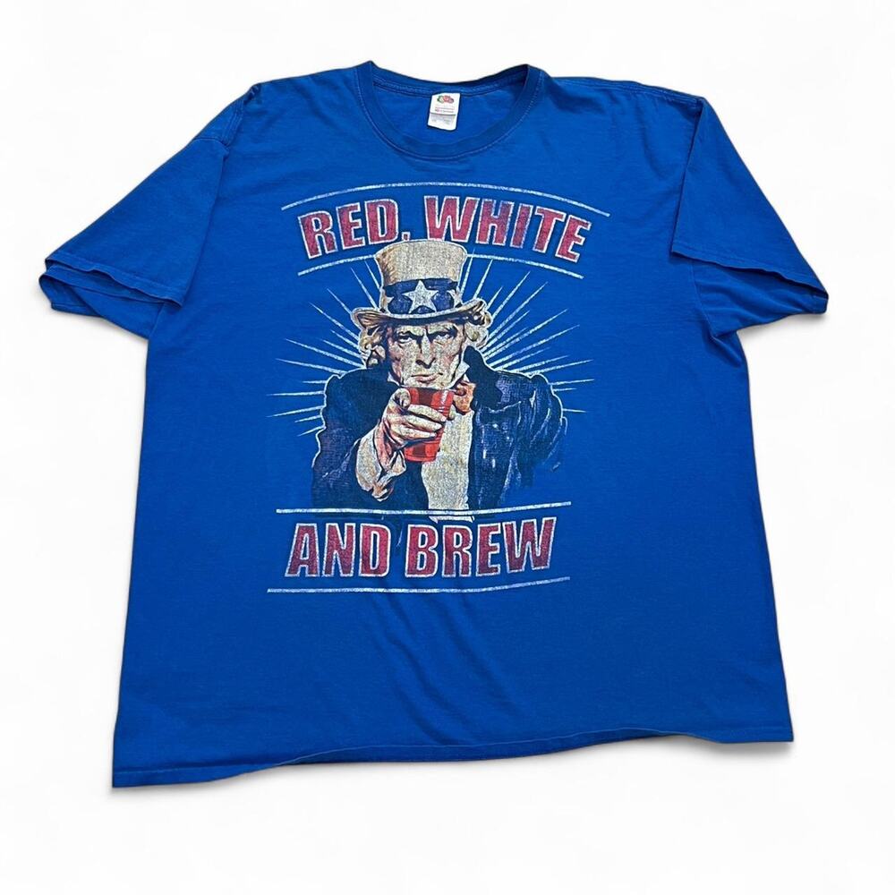 Red White & Brew T- Shirt, 2XL